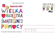 KARTA POCZT : WOŚP - 5 FINAŁ
