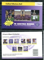 A56353)Austria: Broszura z 9 Znaczki Pilka Nozna