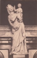 BELGIA - BRUGGE - BRUGIA - KOŚCIÓŁ D. DAME DE LA POTERIE - MADONNA - UNESCO