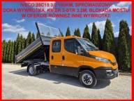 Iveco 35C15 50C15 3.0 Brygadowka Doka Wywrotka Kiper 3-str, Blokada mostu,