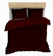 pościel z polaru 200x220 +2x70x80 zamek P 17 brąz ciemny