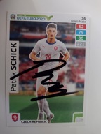 Karta panini autograf Czechy Patrick Schick Road to Euro 2020