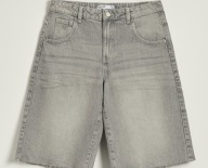 Szorty bermudy szary jeans House 36