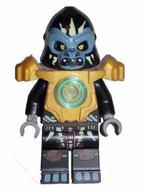 Lego Chima loc050 Gorzan - Pearl Gold Heavy Armor FIGURKA Używany
