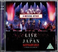 Il Divo A Music Affair Live in Japan 1-2 cd dvd