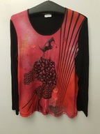 G. WEBER BLUZKA BOHO HIPPIE T-SHIRT KOSZULKA M\L