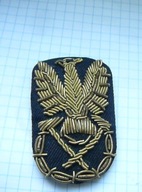 Orzełek haftowany ładny stan