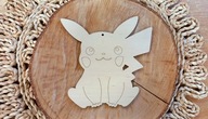 Scrapki sklejka drewniana baza Pokemon, Pikachu do ozdabiania