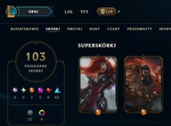 konto League of legends 197 lvl + 103 skiny