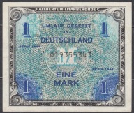 Niemcy 1 Marka 1944 Rosenberg 201a (druk USA)