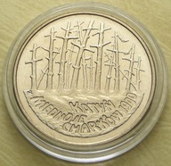 2 zł 1995 } KATYŃ MIEDNOJE CHARKÓW 1940 + kapsel _ real foto