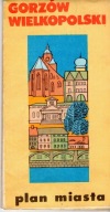 GORZÓW WIELKOPOLSKI - PLAN MIASTA Z 1979 ROKU.
