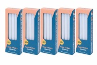 5x Wkłady laski klej do pistoletu na gorąco 11mm 15cm 10szt bezbarwny