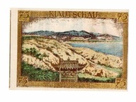 Niemiecka Afryka Wschodnia - 75 Pfennig - 1921 - UNC destrukt złe cięcie