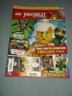 LEGO NINJAGO 12/2018 Finałowe starcie, 2 plakaty, komiksy,Labirynty, zabawy