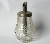 CUKIERNICA ~ DOZOWNIK do CUKRU z PRL : SZKŁO i STAL