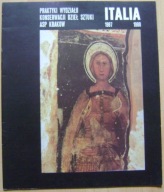 WYDZIAŁ KONSERWACJI DZIEŁ SZTUKI ASP KRAKÓW -ITALIA 1987-1988 -wystawa