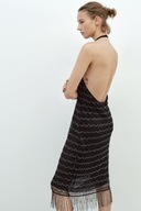 ZARA EXCLUSIVE WŁOSKA SUKIENKA CZARNA 36 S NOWA KOLEKCJA KARNAWAŁ 399 ZŁ