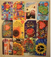 WOŚP - WIELKA ORKIESTRA, PRZYSTANEK WOODSTOCK - ZESTAW 12 KART - RZADKOŚĆ