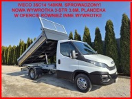 Iveco 35C14 Wywrotka 3-str, Kiper 3.6m, bez korozji, plandeka, Sprowadzony