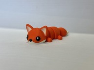 Breloczek Flexi Lisek druk 3D