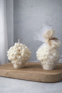 Podziękowanie świeca sojowa Serca Chrzciny Baby shower Roczek |noya