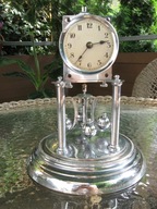 Zegar roczny JUF w chromie - bdb stan