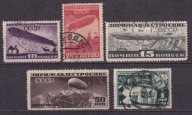 1931 ZSRR zepeliny Mi 397-401
