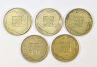 5 x 200 zł 1974 r. MAPKI XXX LAT PRL ŁADNE Z. 2