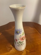 Wazonik porcelanowy BAVARIA Germany – kwiaty, złocenie, vintage