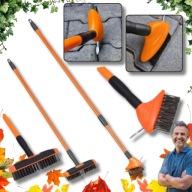 SZCZOTKA MIOTŁA WĄSKA DRUCIANA DO CZYSZCZENIA FUG CHODNIKA OGRODOWA SKROBAK