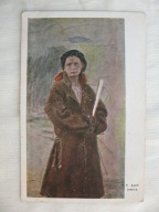 TEODOR AXENTOWICZ RUSINKA przedwojenna POCZTÓWKA