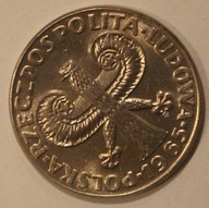 10 ZŁ ZŁOTYCH 1965 KOLUMNA ZYGMUNTA - SKRĘTKA ok. 290 STOPNI, ŁADNA