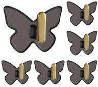 WIESZAKI SAMOPRZYLEPNE MOCNE ŁAZIENKOWE HACZYK WODOODPORNY UCHWYT 6 SZT.