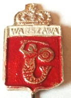 Odznaka - Herb Warszawa