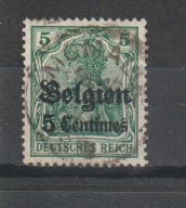 Niemcy Okupacja Belgii Mi. 2 kasowany