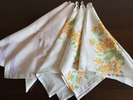 ŚCIERKI KUCHENNE LNIANE 68 / 39 cm. - 4 szt. JAK NOWE.