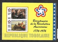 TOGO - 200 Lecie USA - nadruk wystawy 1976 ** Mi B-103 B (1993)