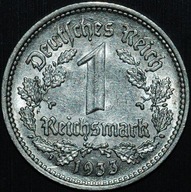 1 Marka 1933 E - Niemcy - III Rzesza - piękny egzemplarz