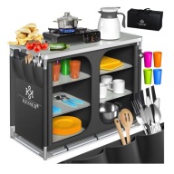 Szafka wolnostojąca turystyczna kempingowa KESSER szary s56