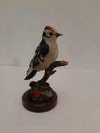 FIGURKA Atlas Edition Bird COLLECTION DO GABLOTY ANGLISKI DZIĘCIOŁ