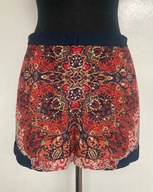 TOPSHOP PETITE eleganckie spodenki mankiety r.38/10