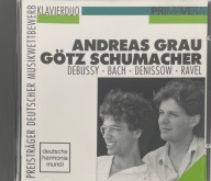 Debussy Bach Denissow Ravel Götz Schumacher, Klavierduo Andreas Grau CD