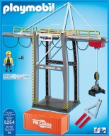 Suwnica z kontenerem 5254 Playmobil KOMPLET