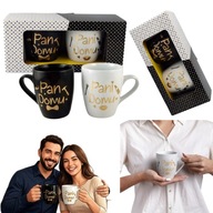 DWA KUBKI PREZENT NA WALENTYNKI DLA PAR DLA NIEJ NIEGO DZIEWCZYNY ŻONY MĘŻA