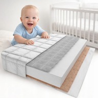 MATERAC DO ŁÓŻECZKA 120x60CM ANTYALERGICZNY DLA DZIECKA GRYKA PIANKA KOKOS