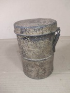 PUSZKA NA MASKĘ PRUSKĄ 1WŚ W ZIMOWYM CAMO KAMUFLAŻ