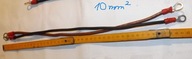 przewód 0,44 m zakuty 10-8 lgy linka kabel jednożyłowy 10mm2 10 mm2 Cu