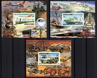 **DJIBOUTI - DŻIBUTTI BL.64B-66B = 50E - SAMOLOTY, SAMOCHODY POCIĄGI STATKI