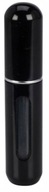 Atomizer aluminiowy do perfum, podróżna mini butelka 5ml - kolor czarny